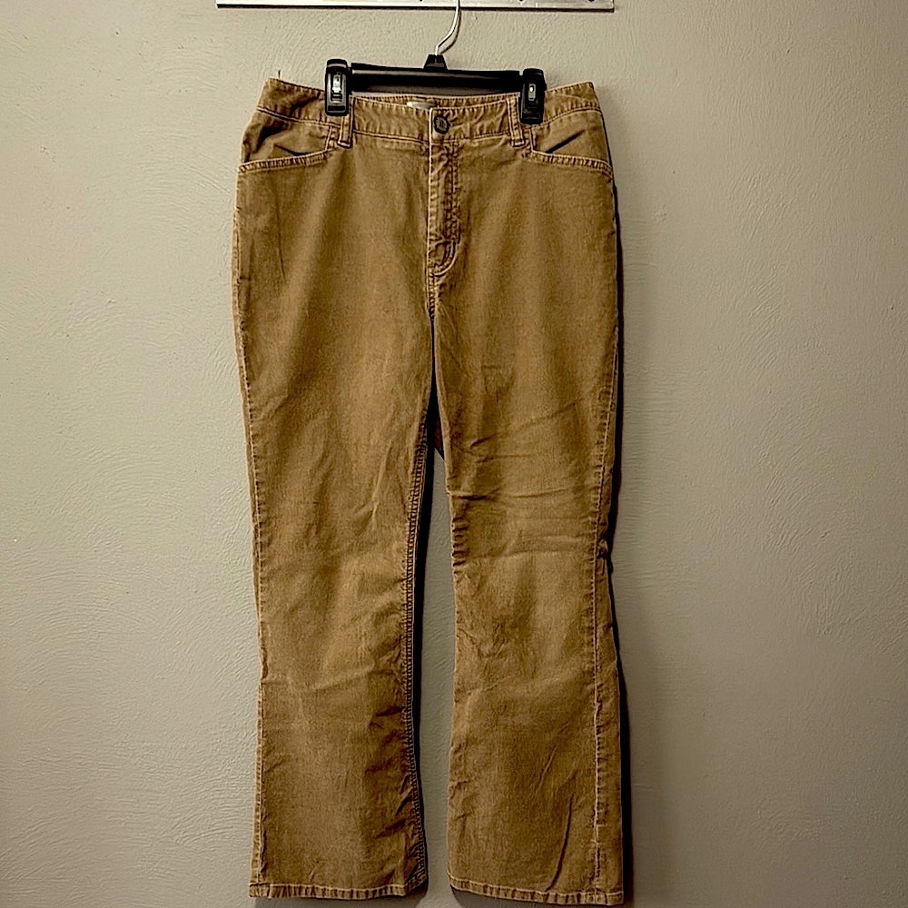 Chico’s Tan Corduroy Pants